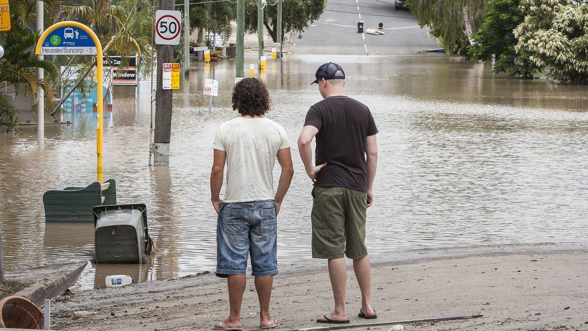Immediate Security and Live Monitoring for Flood-Affected Areas
